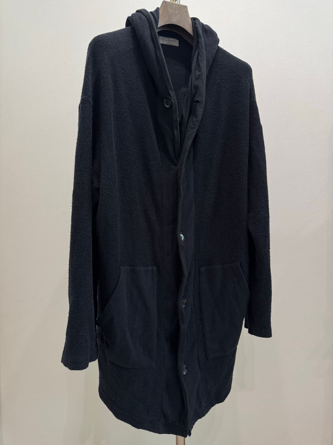 요지야마모토 뿌르옴므 15ss 레이어드 롱 파카 상품이미지3