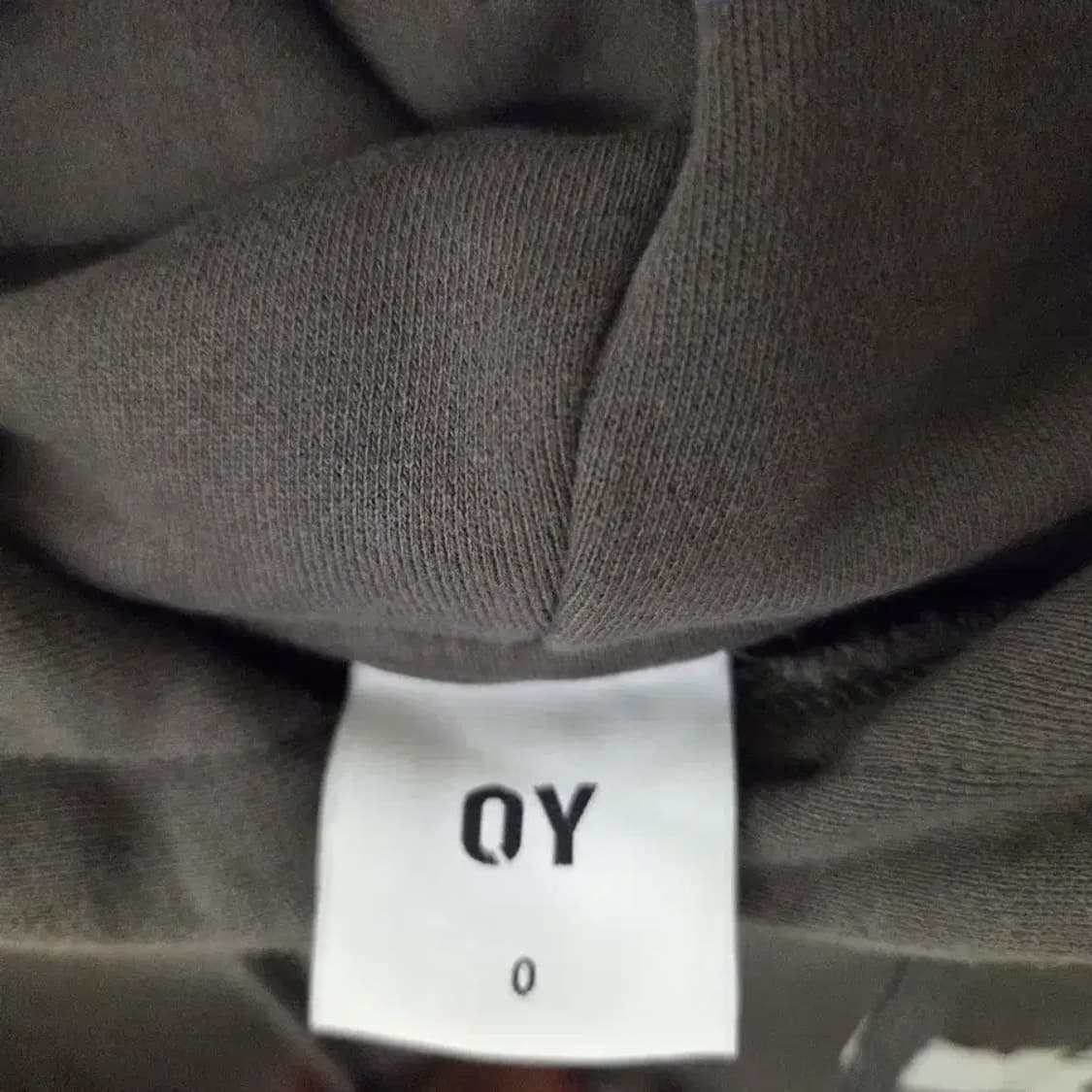 OY 그레이 후드티  상품이미지3