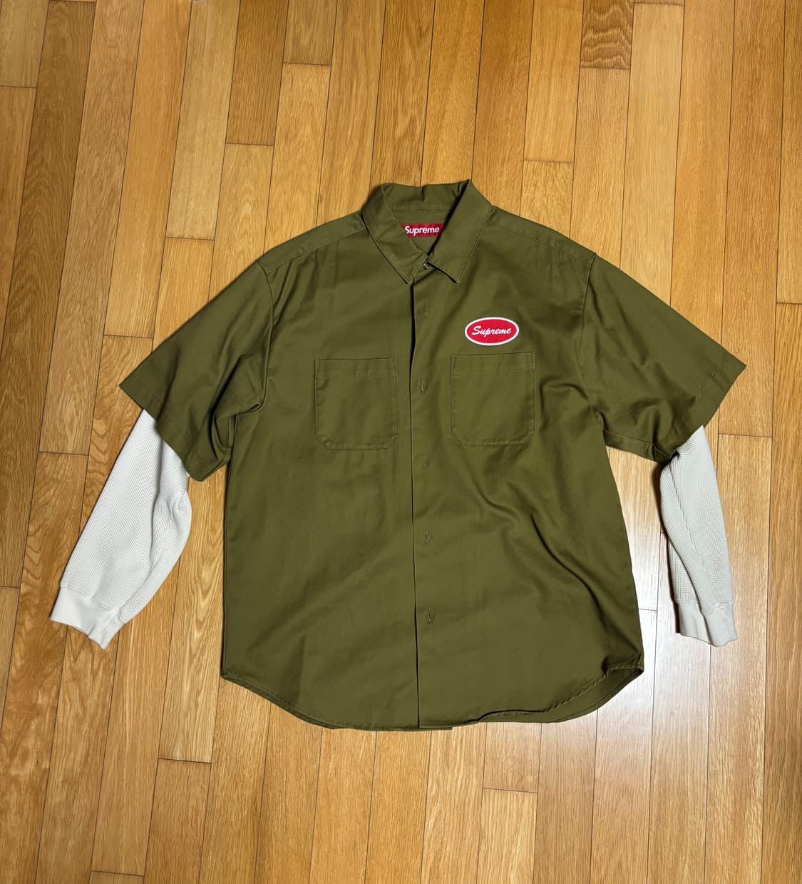 슈프림 23 시즌 레이어드 셔츠 상품이미지1