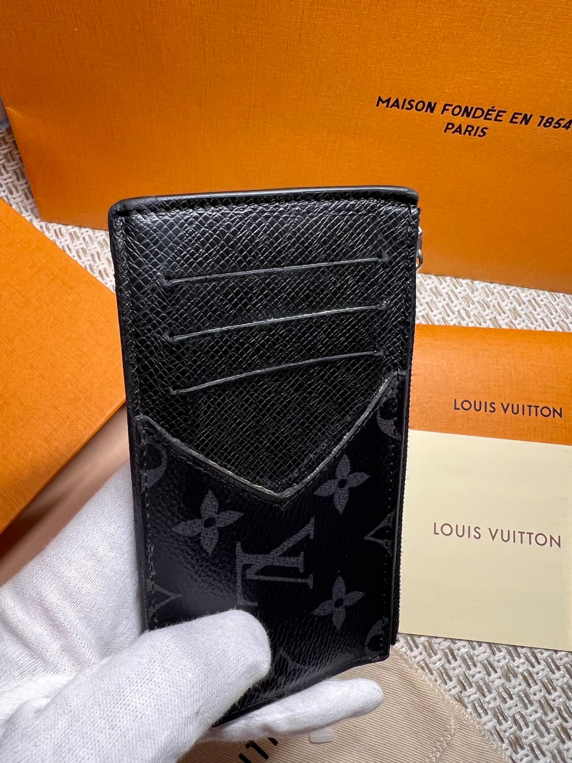 {풀구성/백화점판} 루이비통 코인 지퍼 카드지갑 상품이미지8