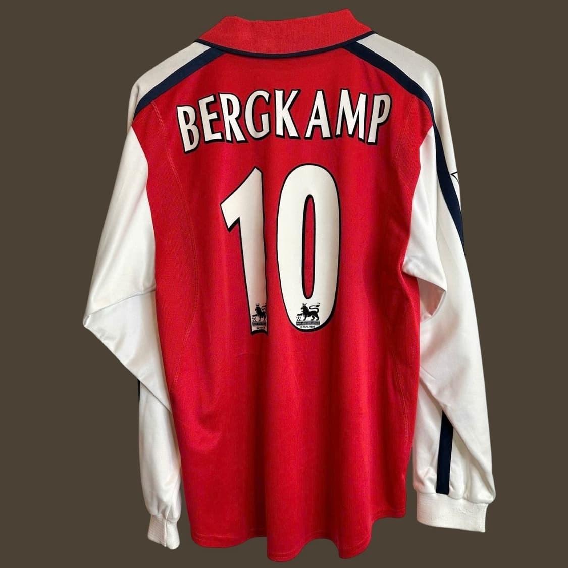 00-02 아스날 베르캄프 홈 유니폼 상품이미지2