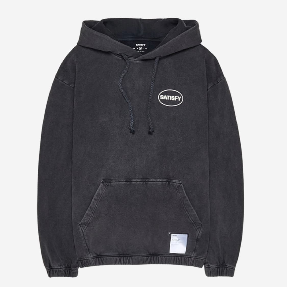 [L] Satisfy Softcell Hoodie Aged Black 상품이미지1