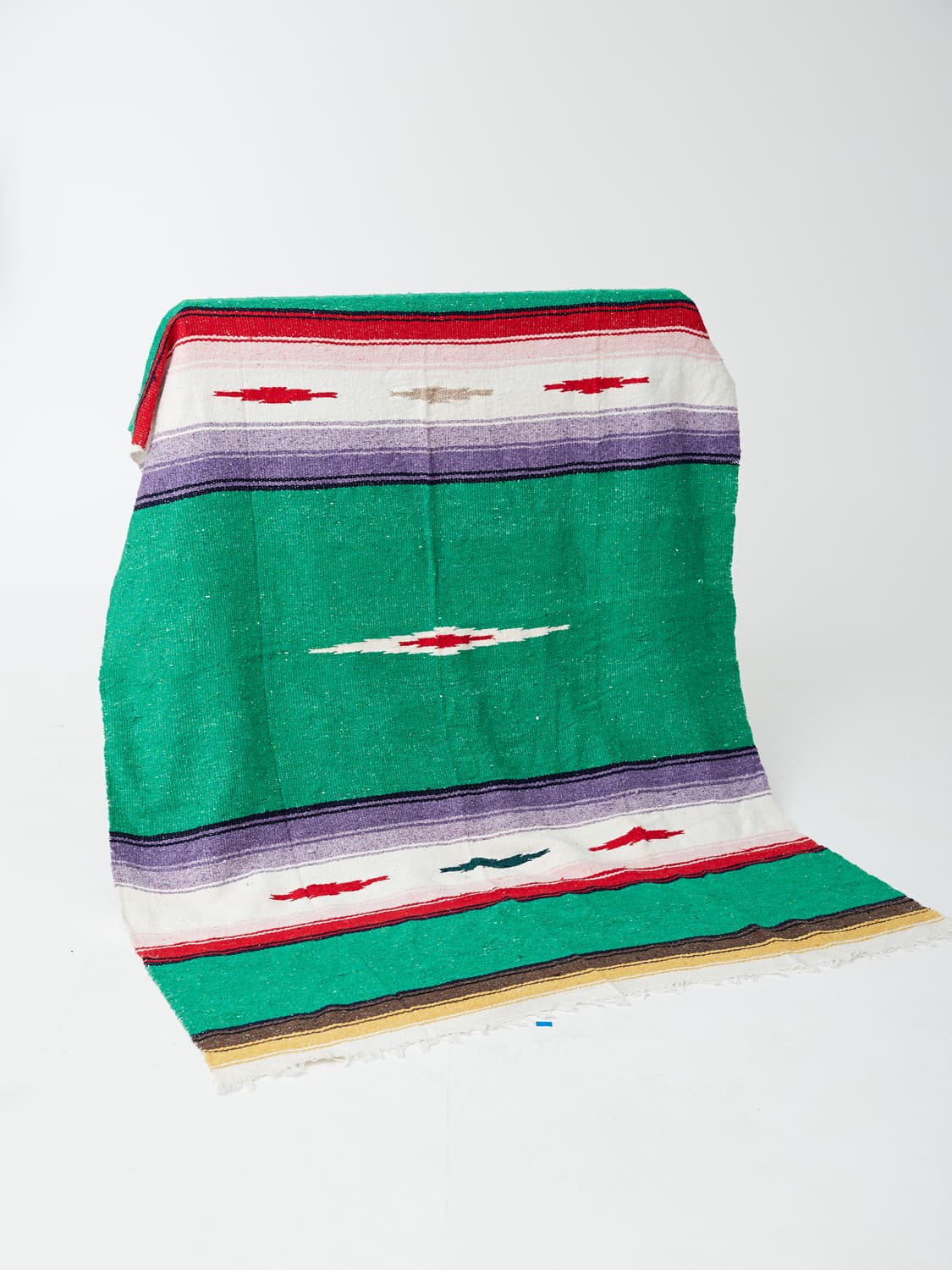 Vintage Mexican rug(green) 상품이미지1