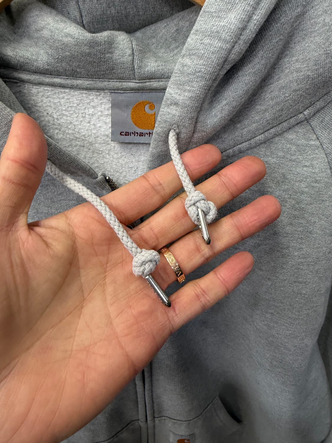 정품) 칼하트 남성 후드집업 L 상품이미지4