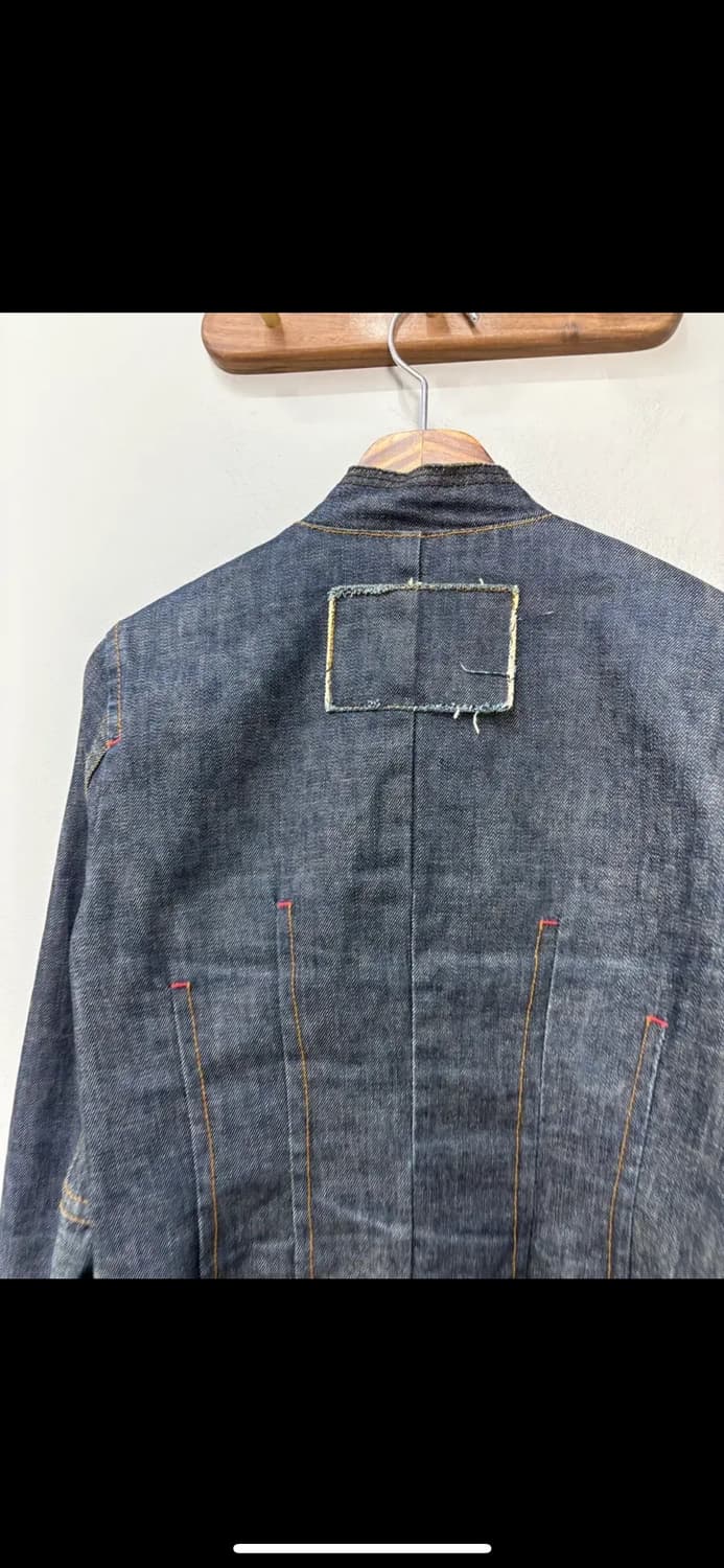시스템 빈티지 데님 멀티포켓 스티치 집업 자켓 H1467 상품이미지6