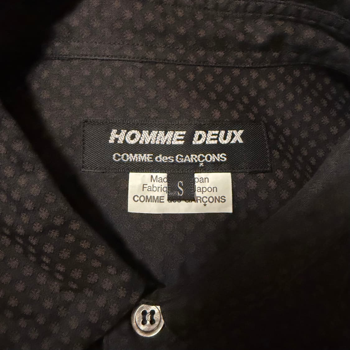 꼼데가르송 옴므 듀스 셔츠 s 상품이미지2