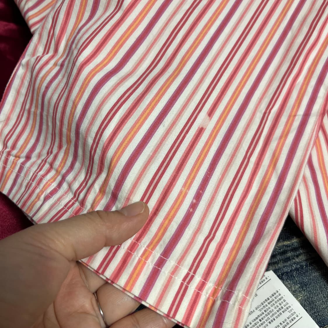 아베크롬비 앤 피치 스트라이프 파자마 바지 xs 상품이미지6