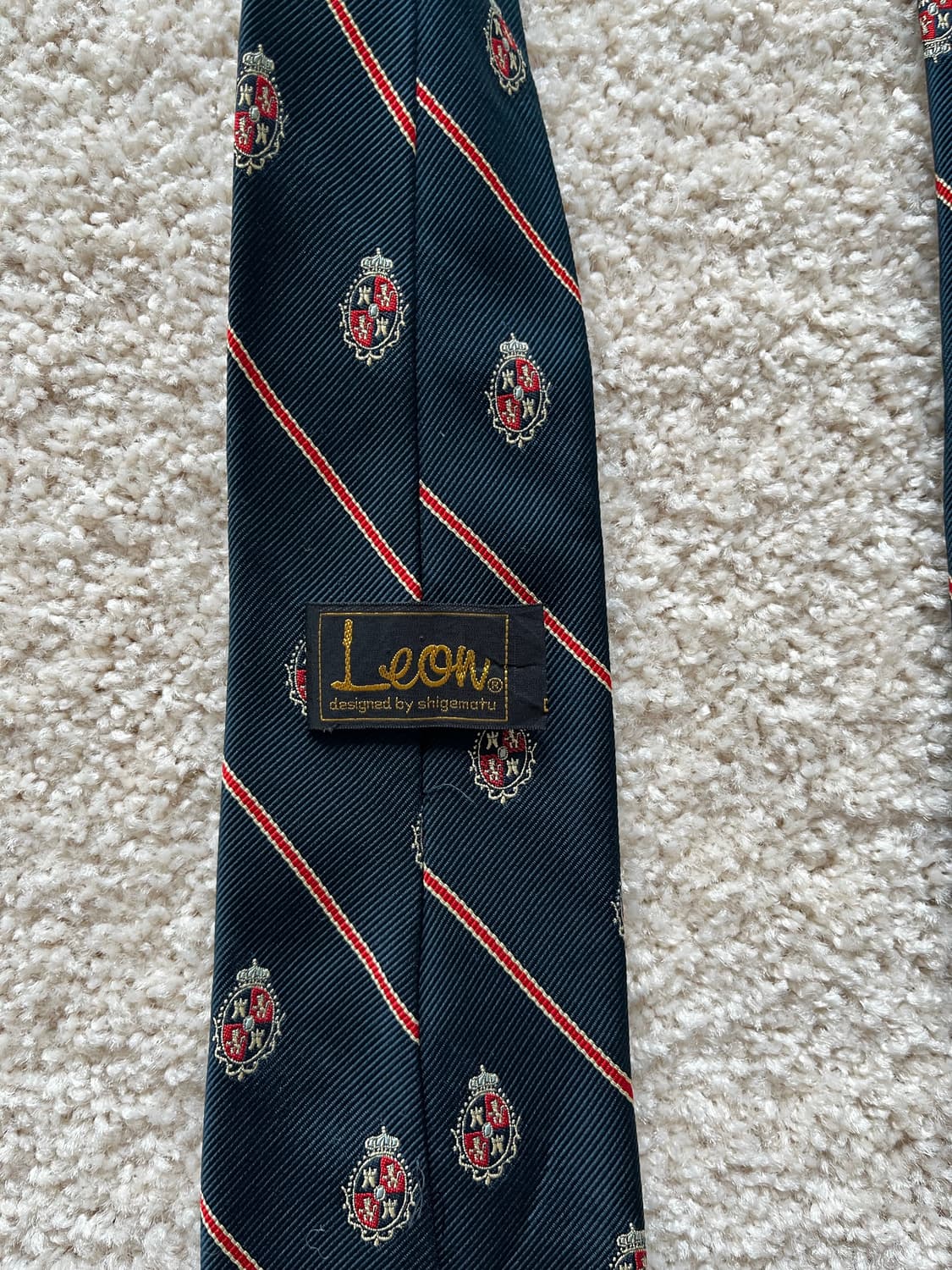 LEON by Shigemaru 클래식 크레스트 타이 상품이미지5