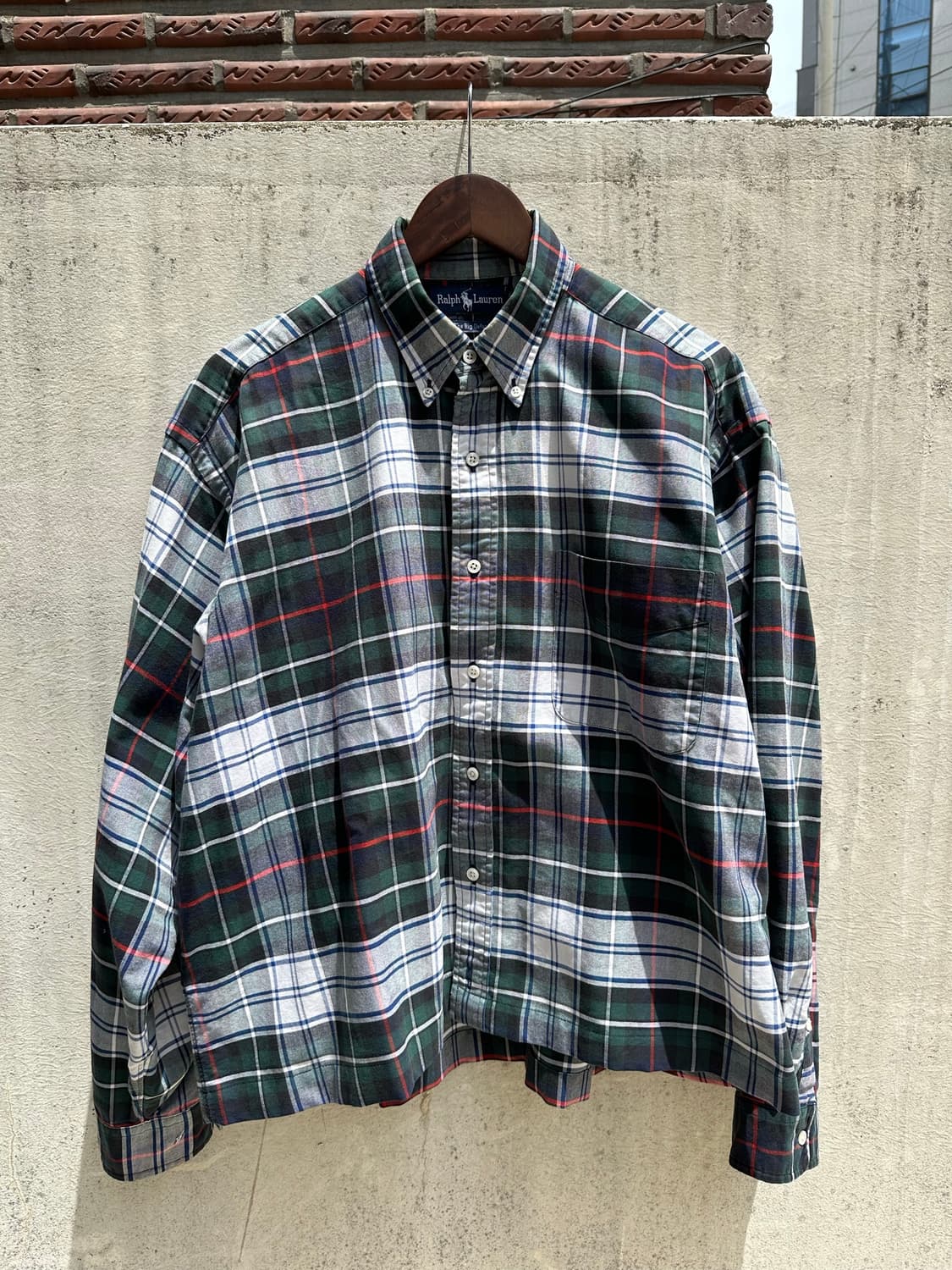 Polo ralph lauren 크롭셔츠 (XL) 상품이미지1