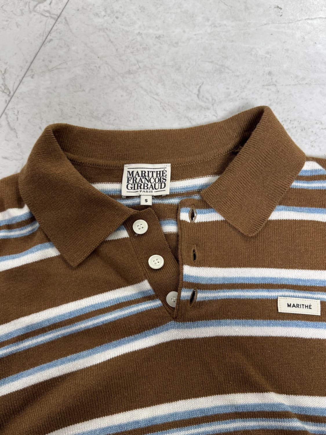 마리떼 카라 맨투맨 S 상품이미지3