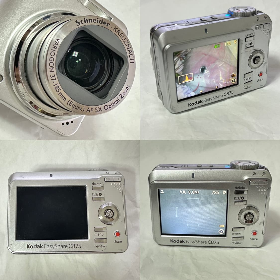 뉴진스 사나 빈티지 디카 📸 코닥 이지쉐어 C875 슈나이더 하이엔드 상품이미지6