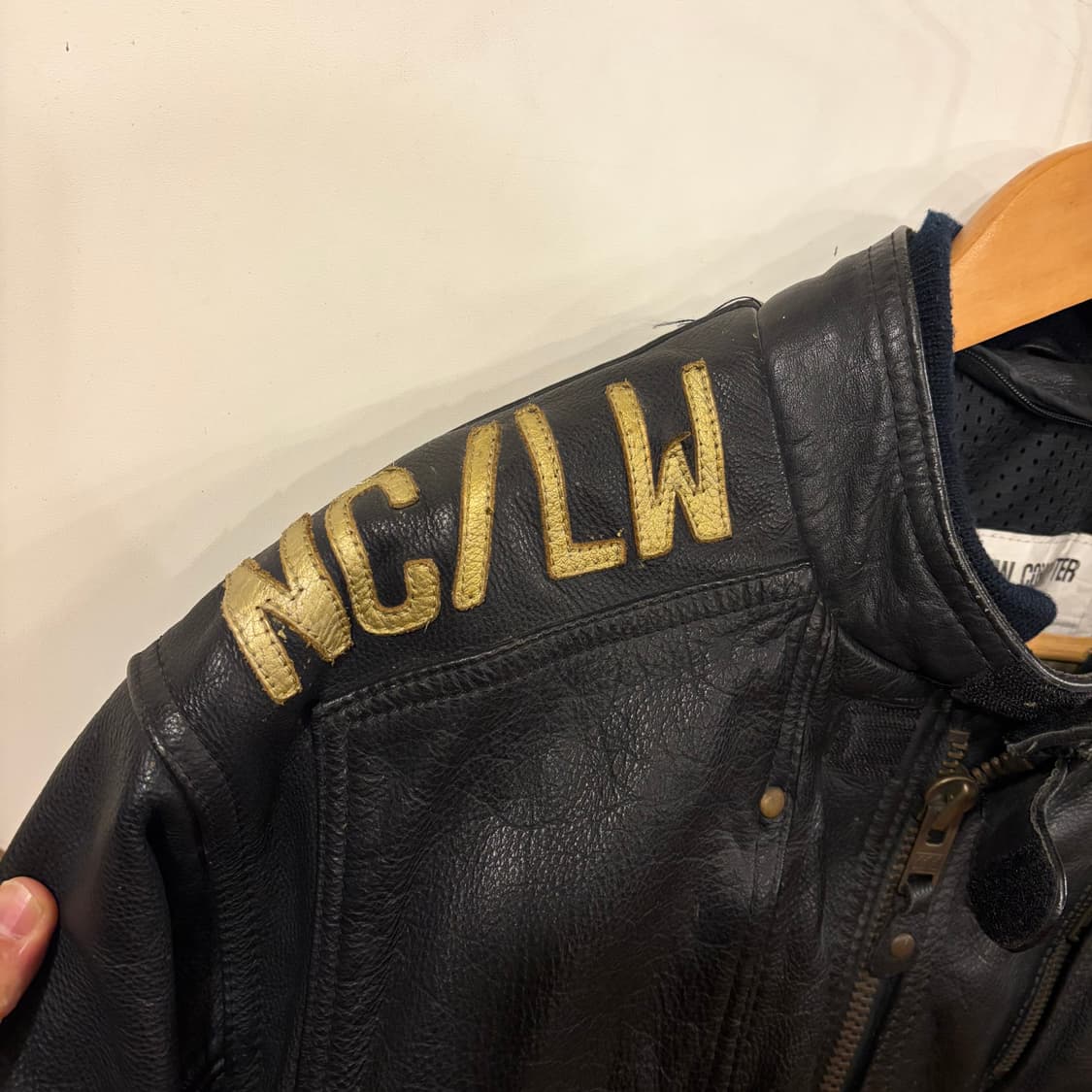 카도야 레더 바이커자켓 상품이미지4