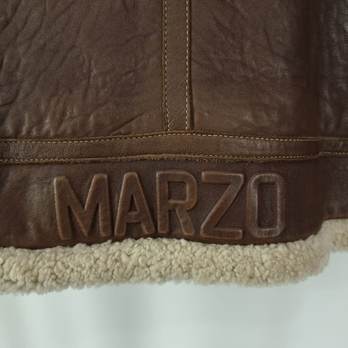 [빈티지] 리얼 쉽스킨 양가죽 무스탕 무톤 자켓 M19204 상품이미지4