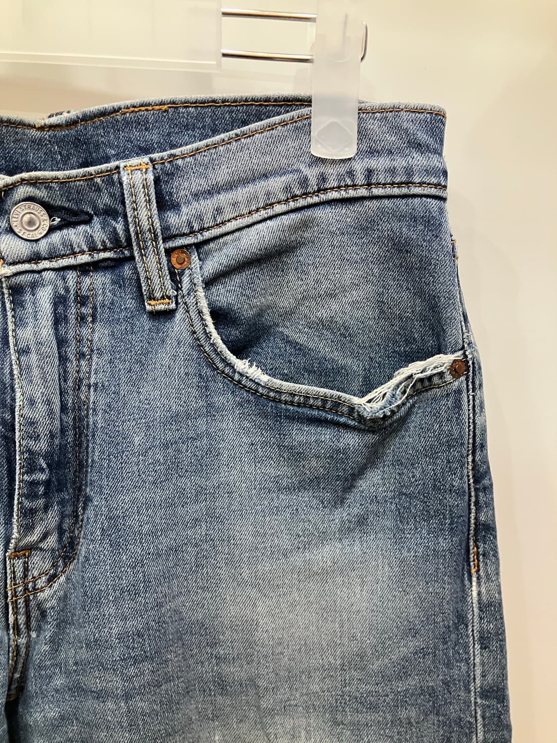 LEVIS 리버이스 프리미엄라인 lot502 워싱데님 31x32 상품이미지3