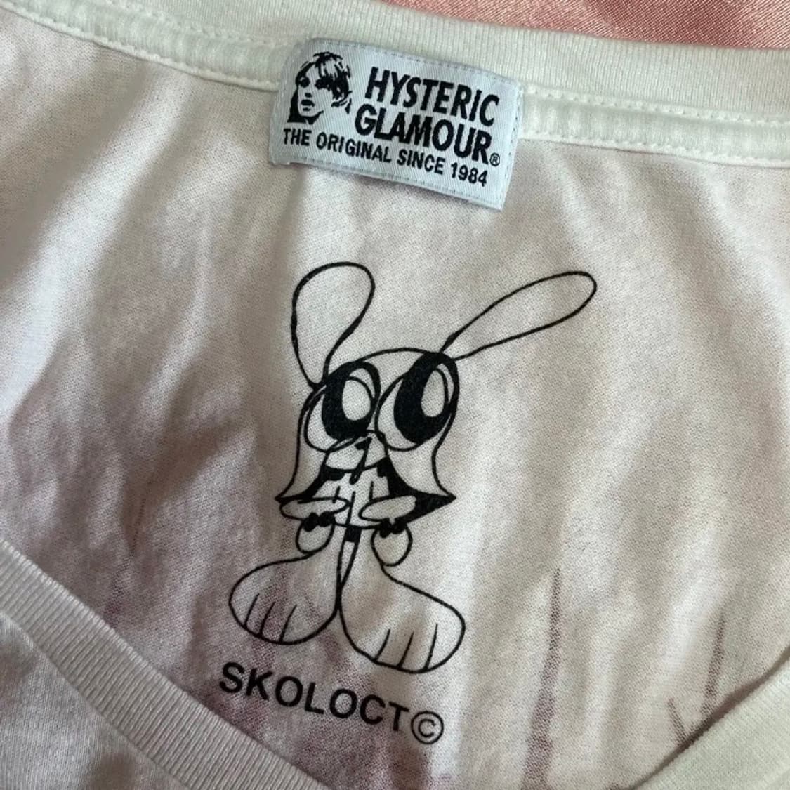 히스테릭 글래머 HYSTERIC GLAMOUR 스콜록트 걸프린팅 반팔티 상품이미지4