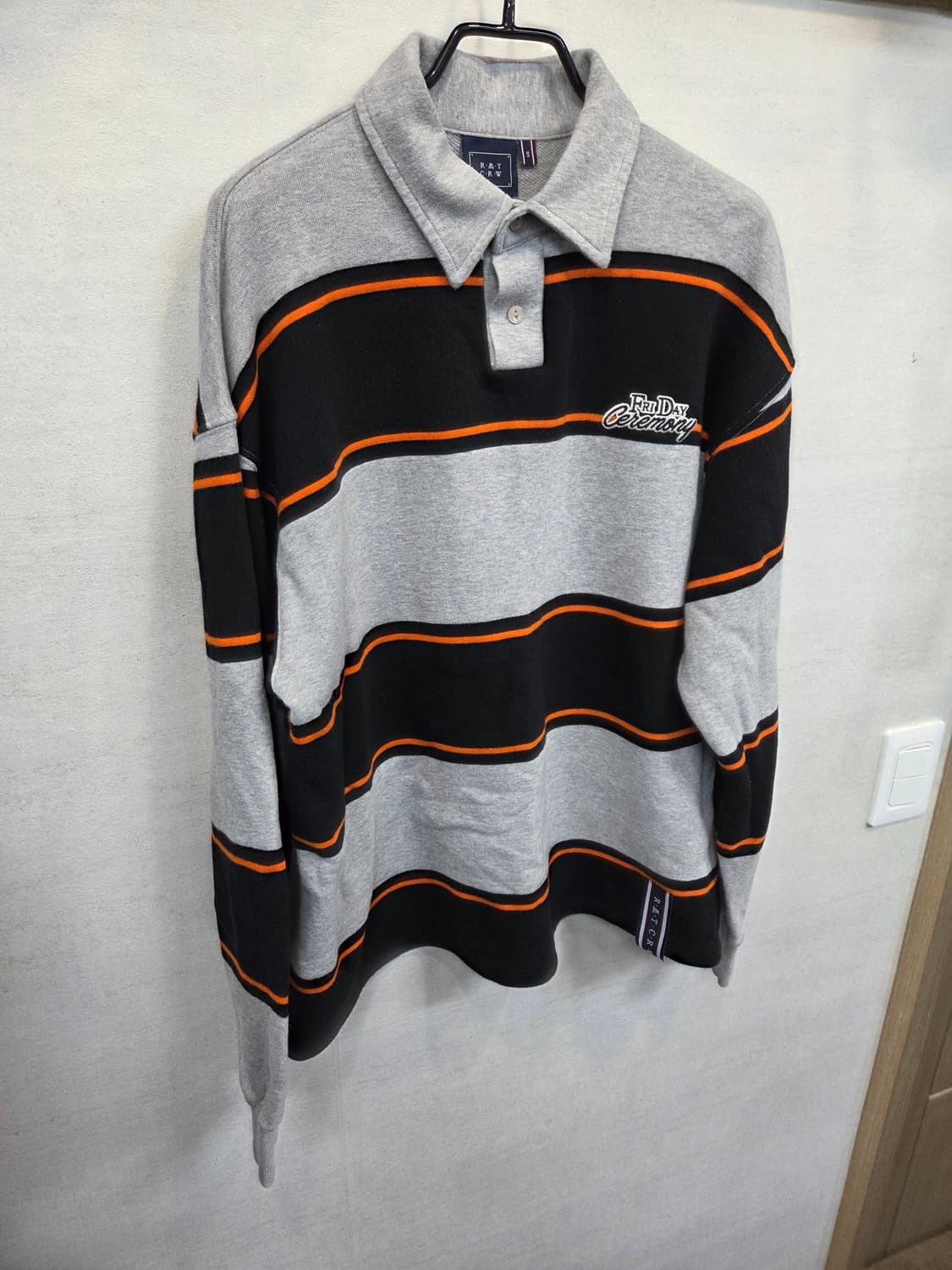 로맨틱크라운 스트라이프 폴로 카라긴팔 s 상품이미지5