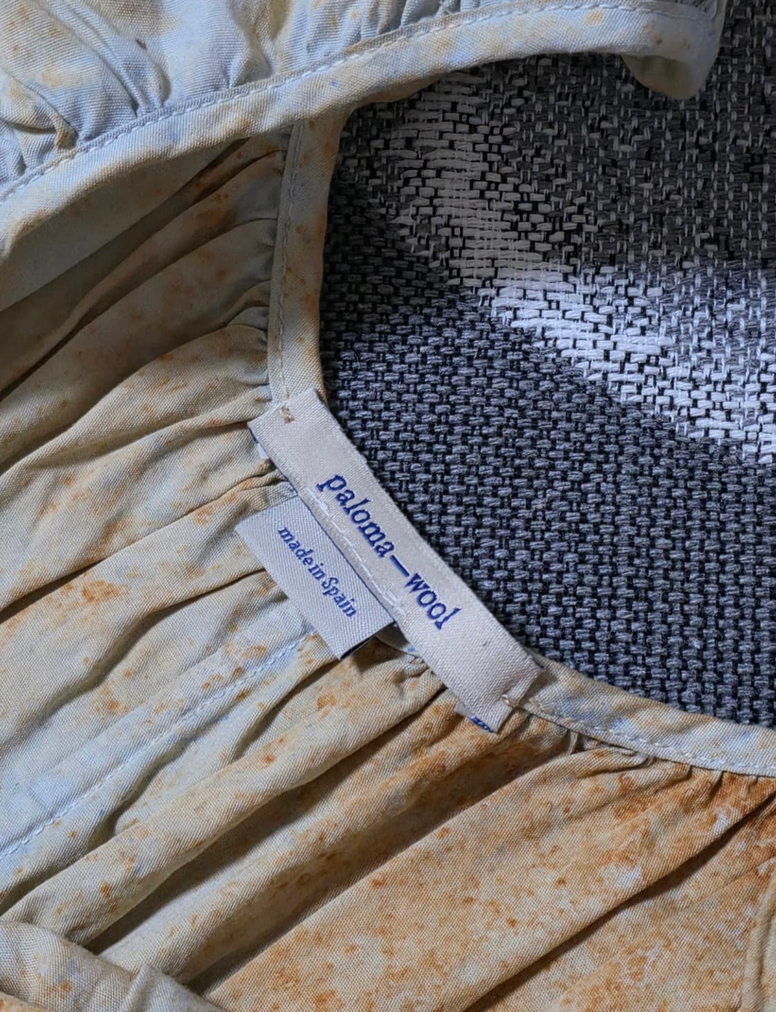 팔로마울 오가닉 포플린 코튼 코르셋 디테일 패턴 맥시 원피스 상품이미지6