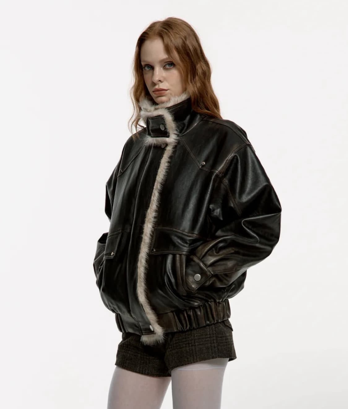 러프넥 무스탕 구합니다 상품이미지1