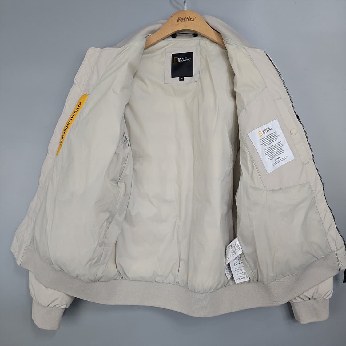 내셔널지오그래픽 구스 다운 경량 패딩 M 상품이미지6