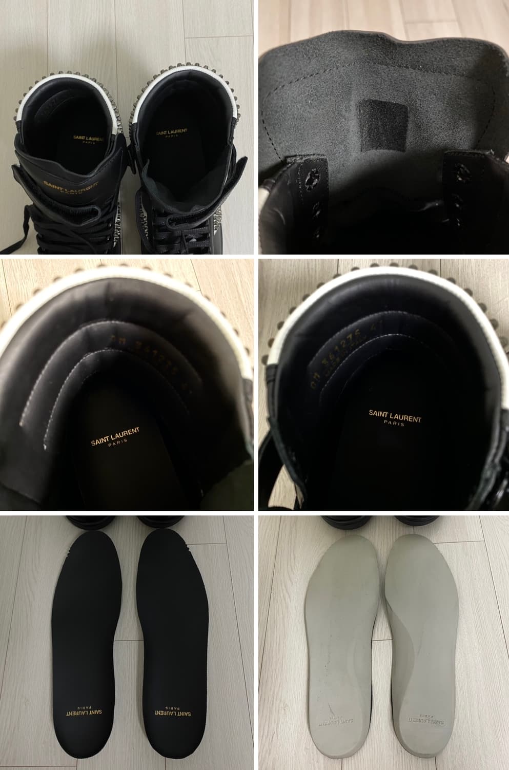 SAINT LAURENT SL/14H STUD SNEAKERS 상품이미지8