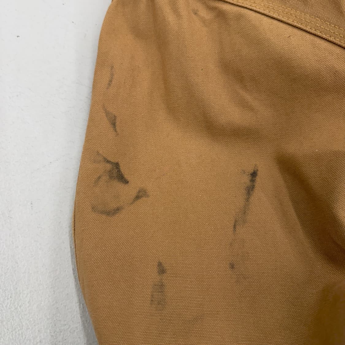 칼하트맛 빈티지 덕액티브 후드 워크자켓 된장 상품이미지5