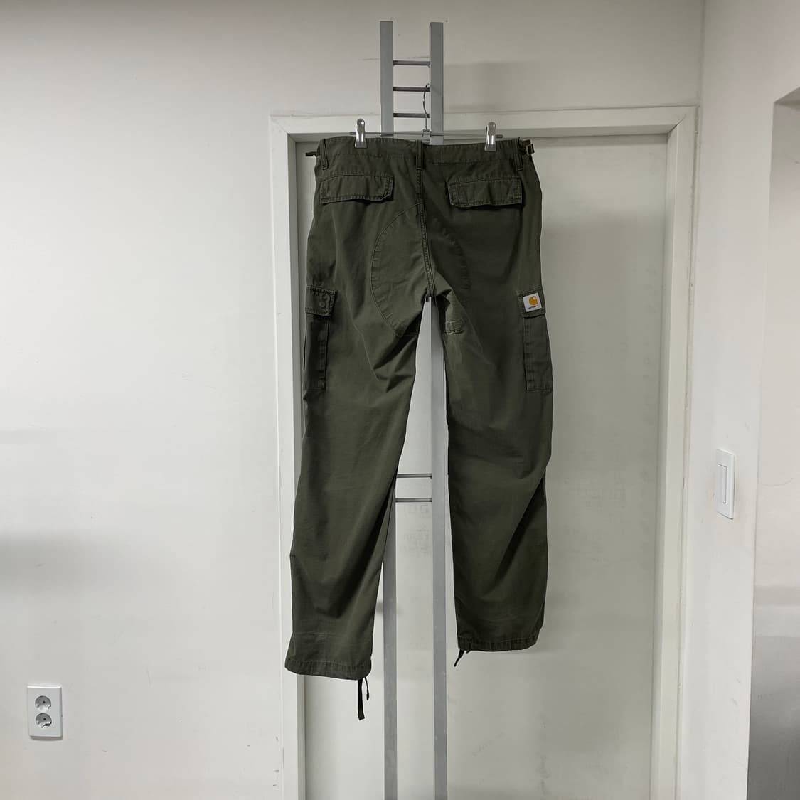칼하트 카고 팬츠 카키 32/32 상품이미지4