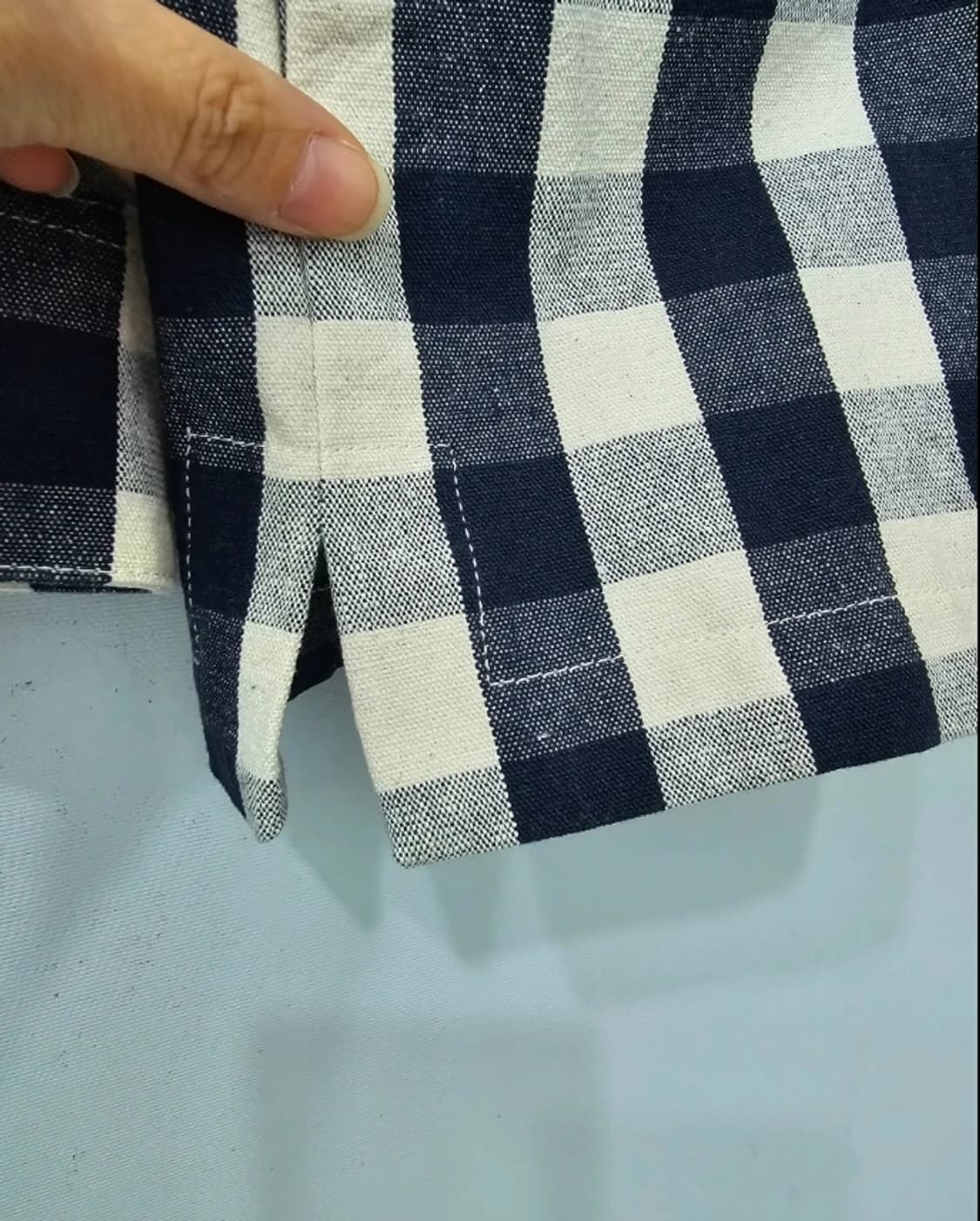 A.P.C. 아페쎄 깅엄 체크 lsla 셔츠 자켓 ~55 상품이미지7