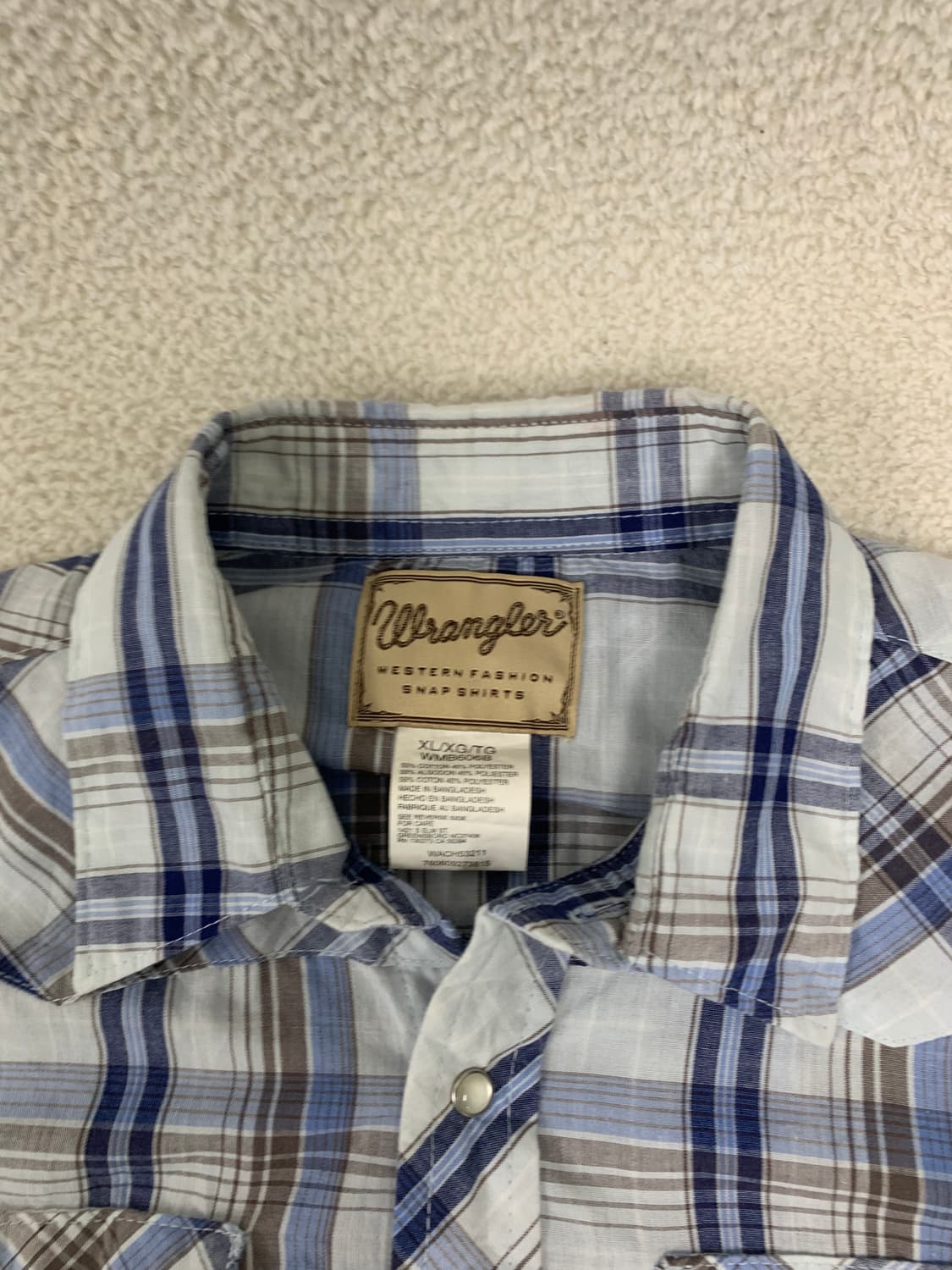 WRANGLER 웨스턴셔츠 상품이미지1
