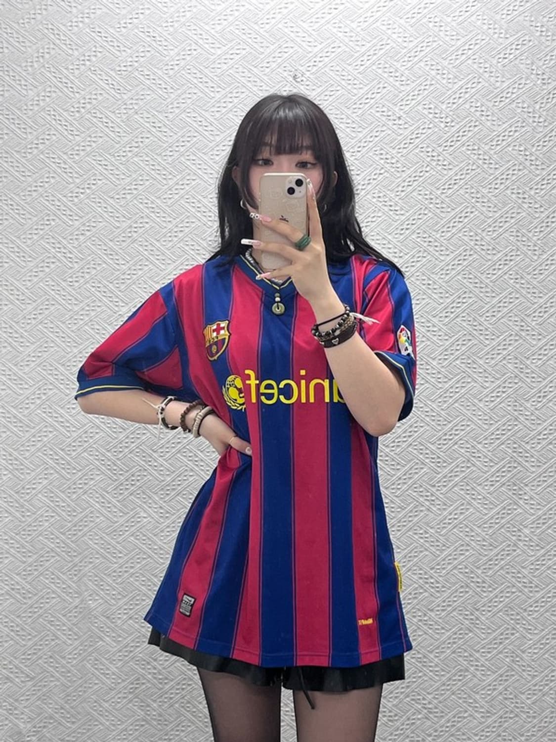 나이키 올드스쿨 바르셀로나 축구 유니폼 반팔티 XXL C11379 상품이미지2