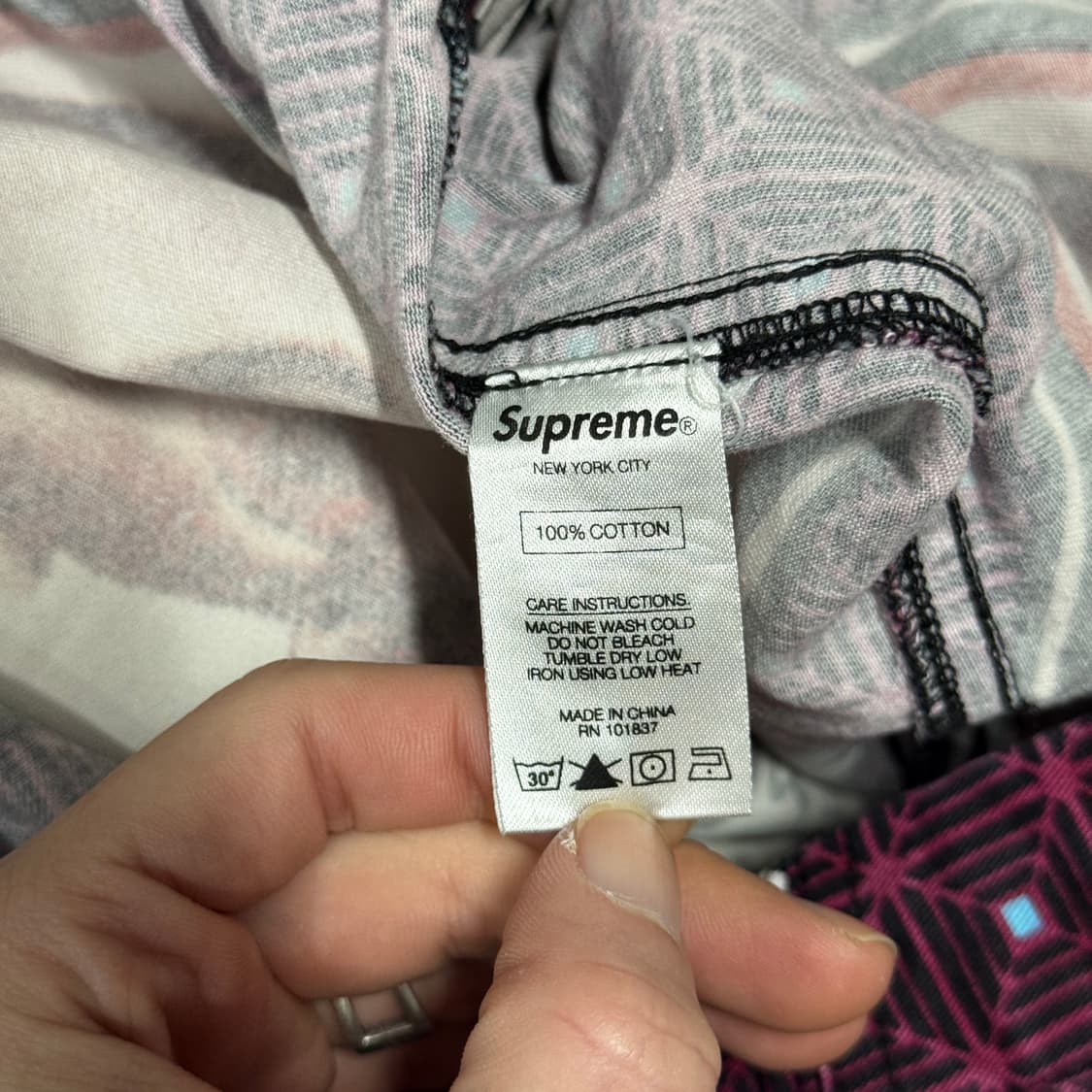 슈프림 17ss 오바마 풀 프린팅 스케이트 조거 팬츠 상품이미지9