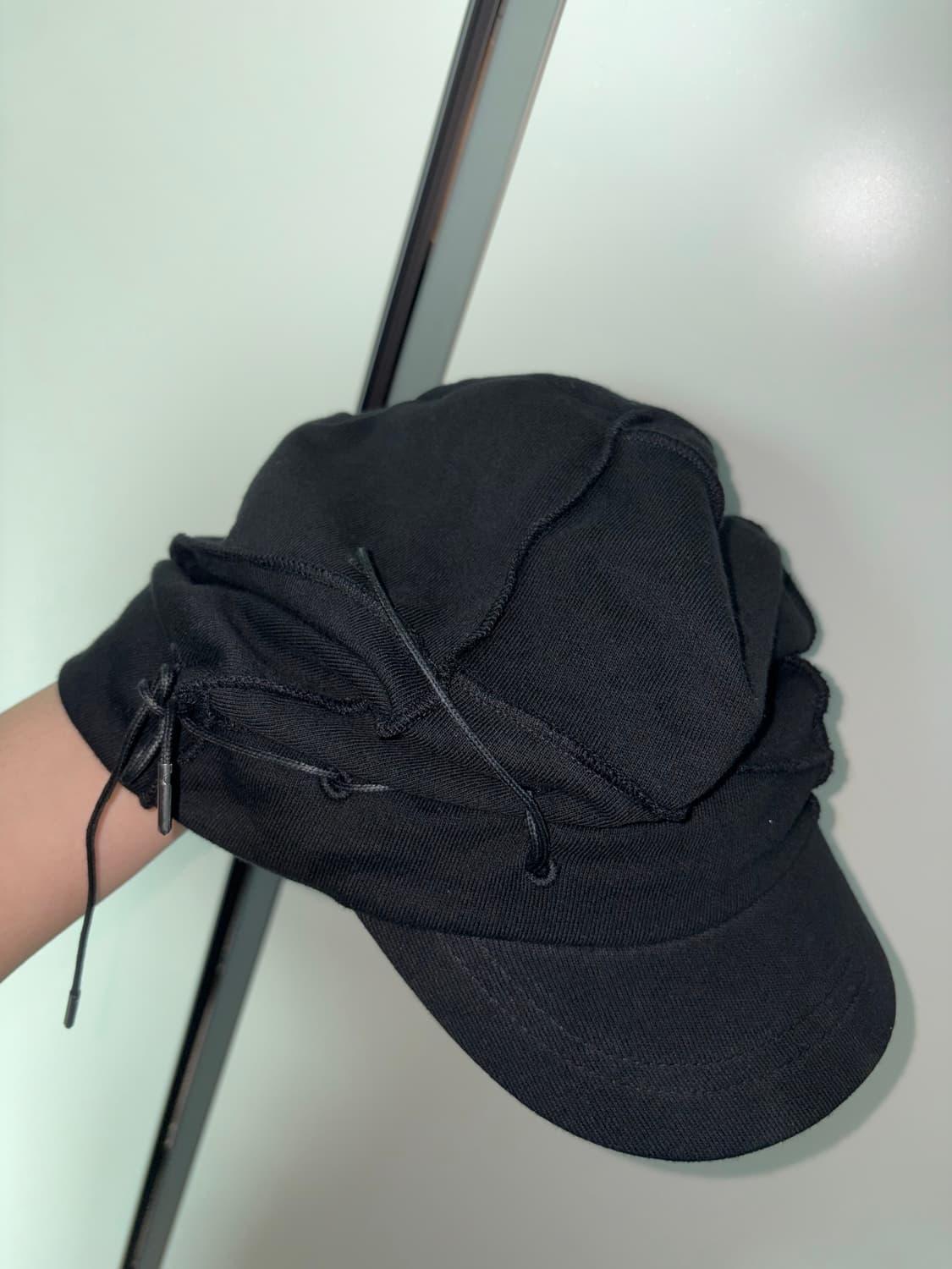 플레어업 Soi Draped Cap (FL-743_Black) 상품이미지5