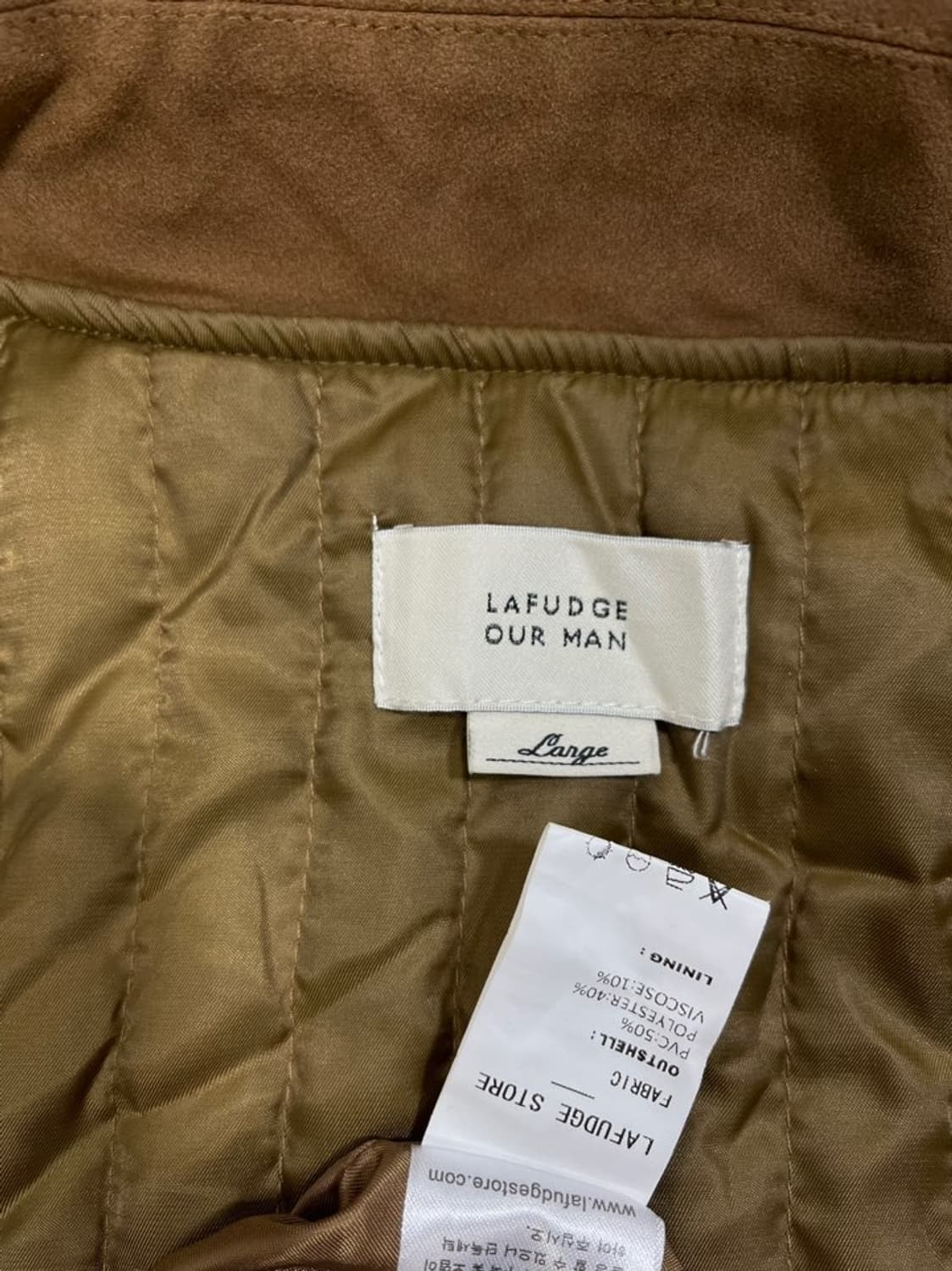 라퍼지스토어 스웨이드 집업 자켓/#2806 상품이미지5