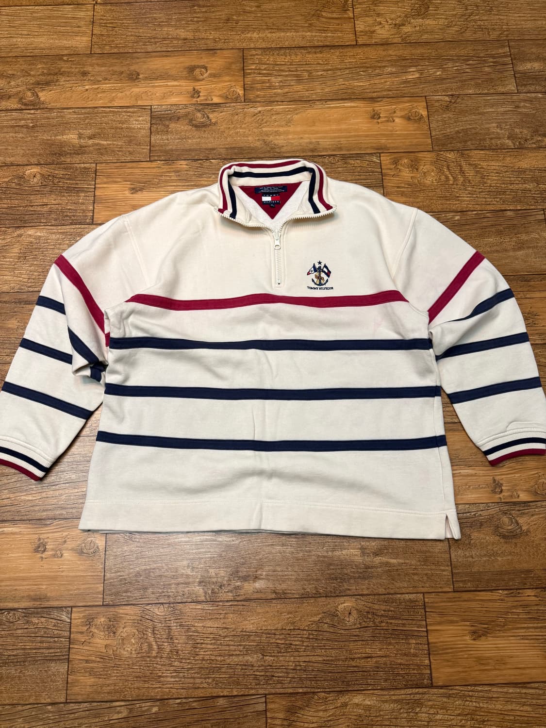 타미힐피거 올드스쿨 카라 반집업 상품이미지1