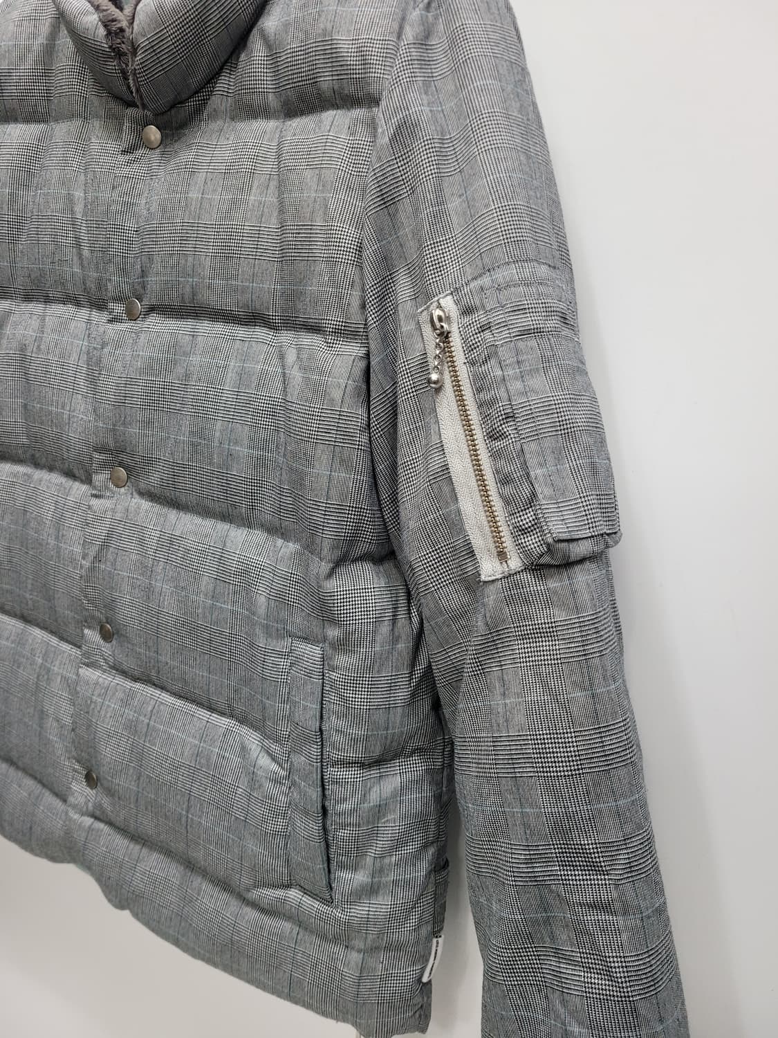 새상품) LIFUL 라이풀 필드 다운 패딩 점퍼 / 남 S 체크그레이 상품이미지6