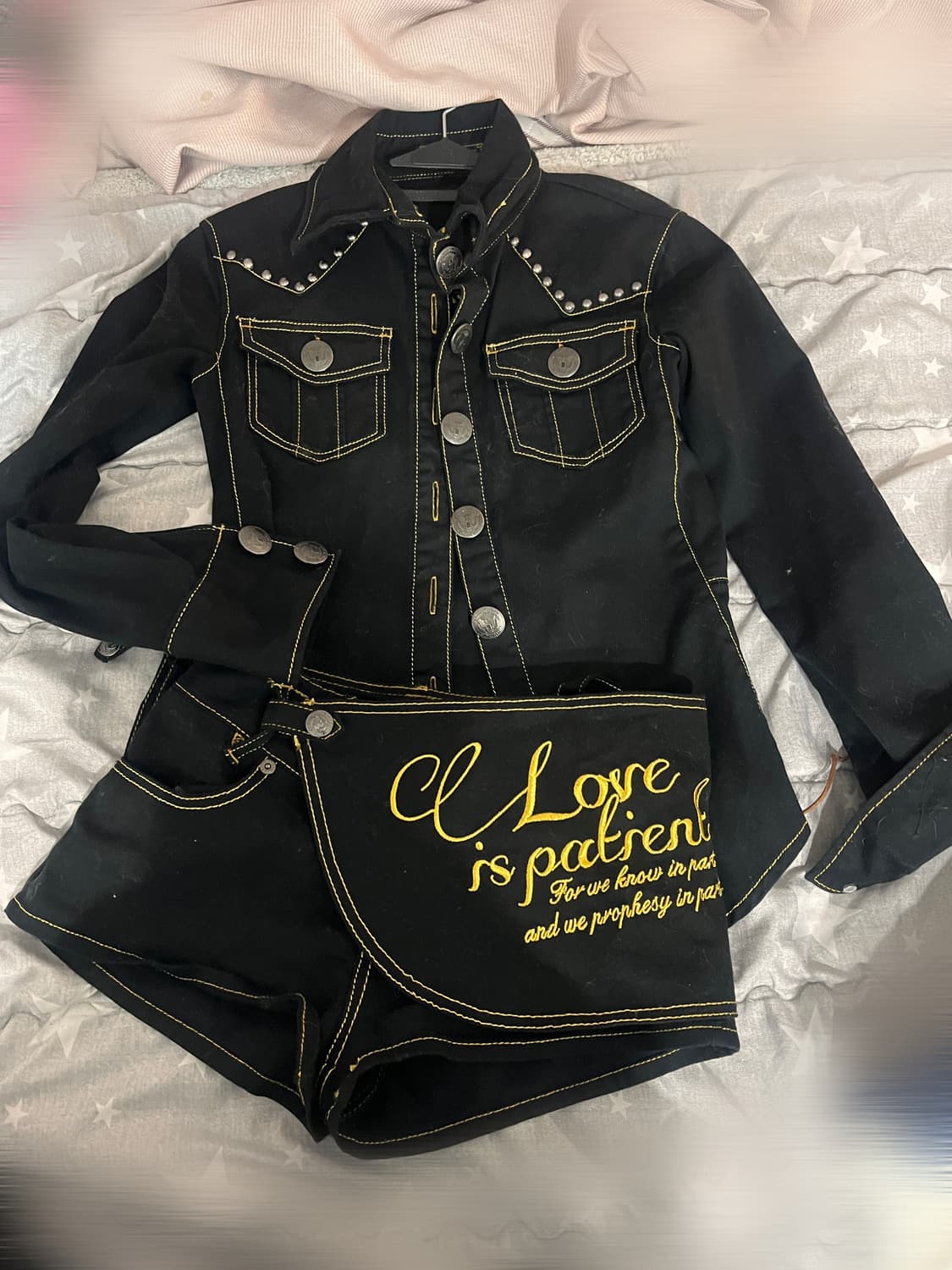 Cecill Mcbee 세실맥비 셋업 갸루 오네갸루 셔츠 상품이미지1