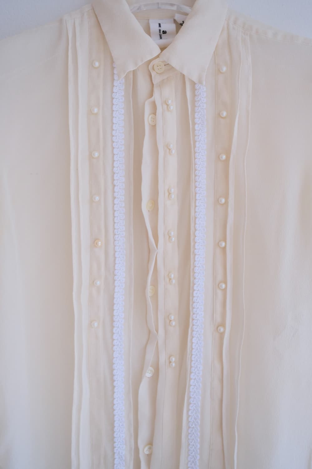 Lace slilk blouse 상품이미지6