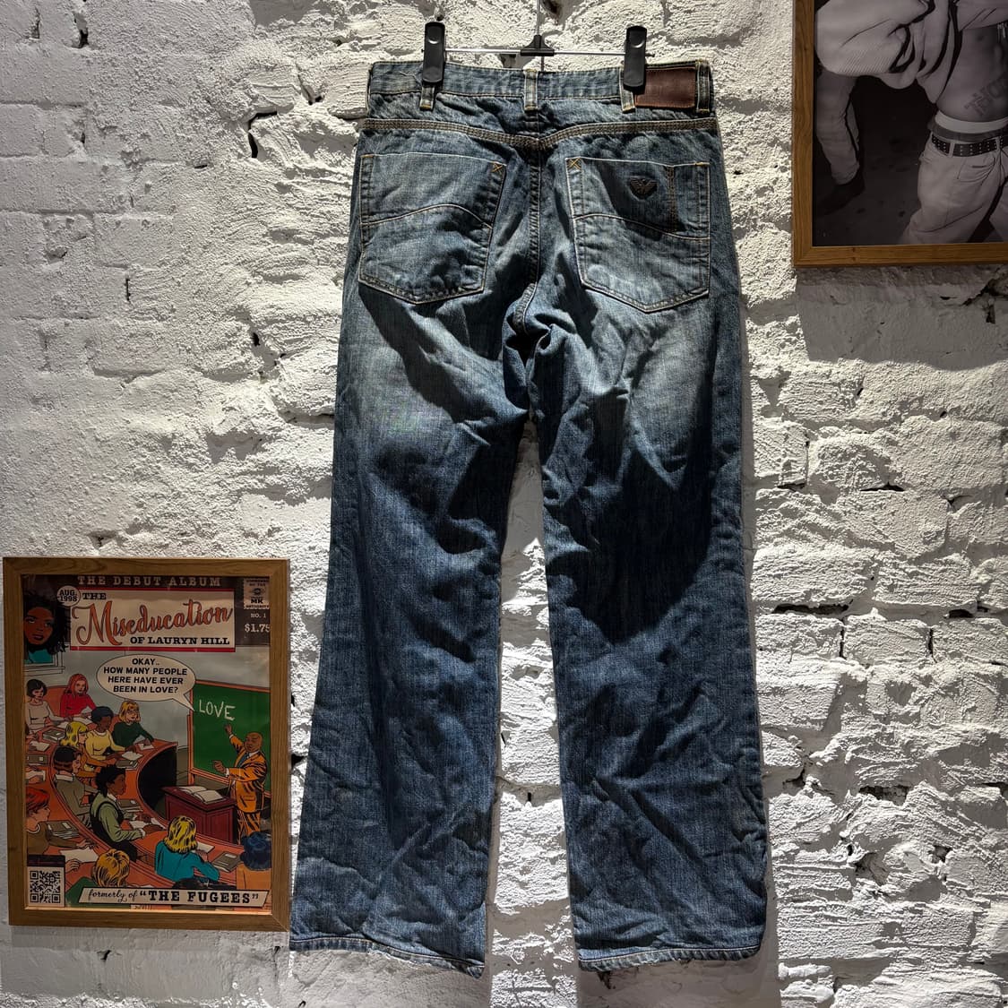 아르마니 진스 빈티지 데님팬츠 상품이미지1