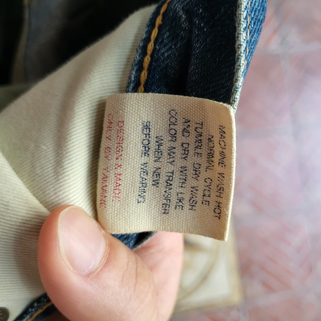 에비수 재팬 셀비지 데님 팬츠 상품이미지10