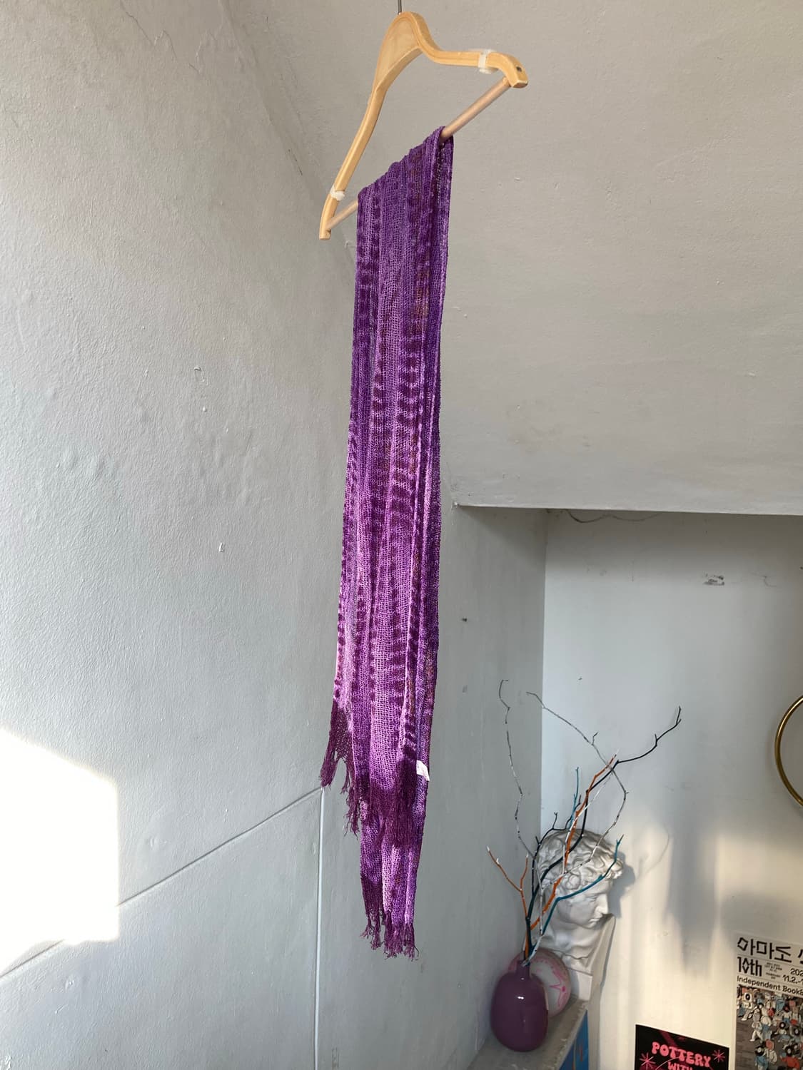 에스닉 퍼플 머플러 상품이미지4