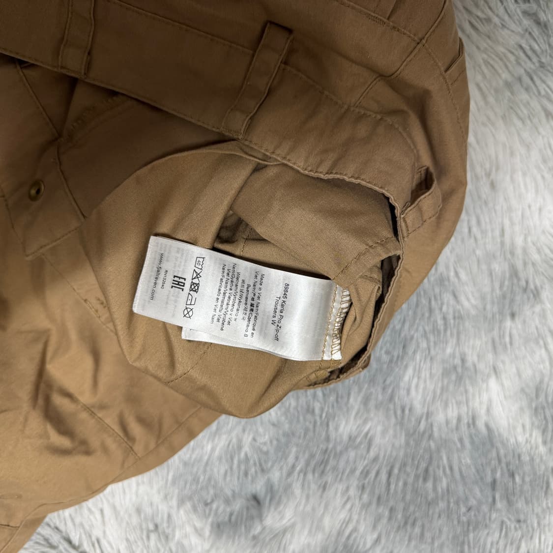 피엘라벤 G-1000카고팬츠 반바지분리가능 28사이즈 상품이미지3