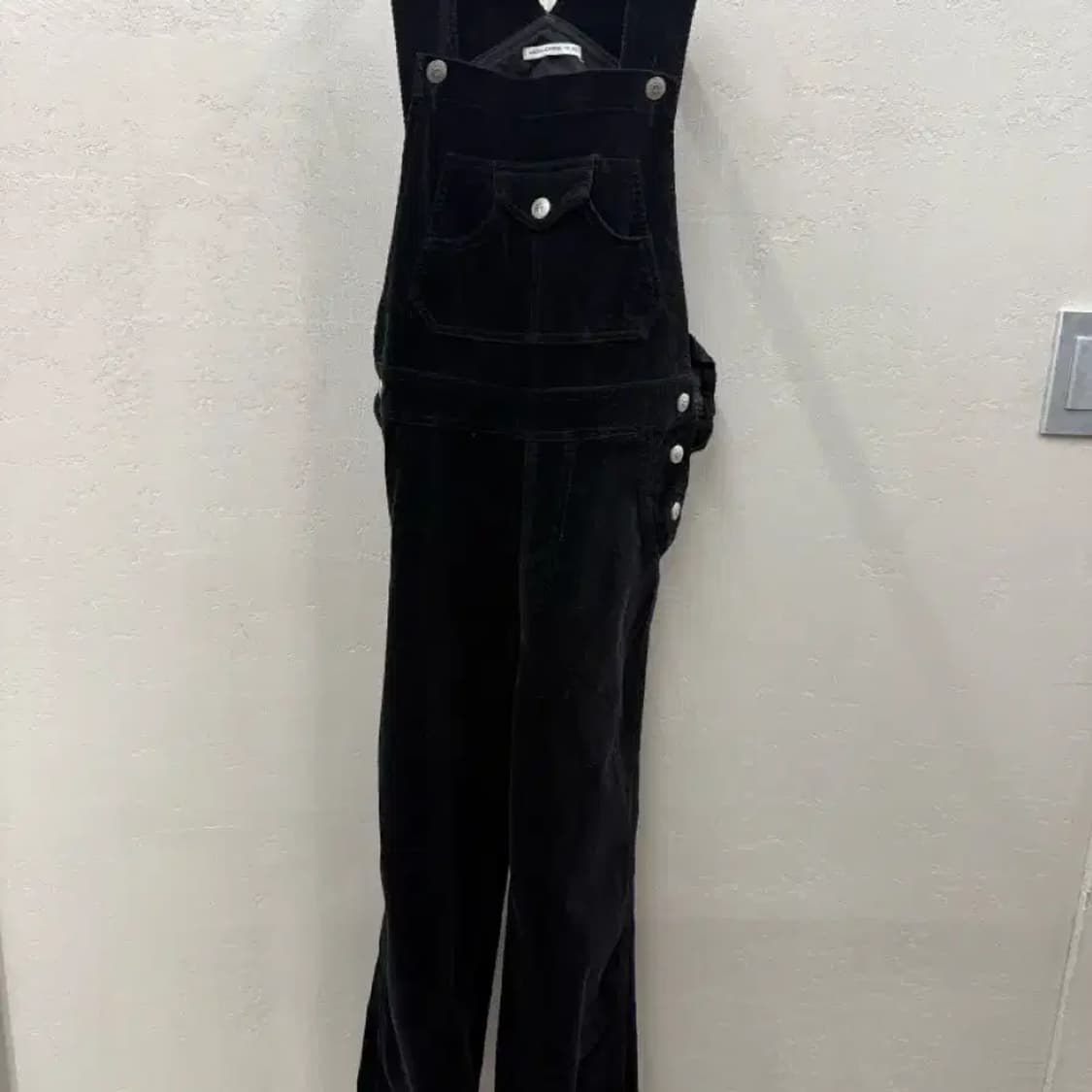 ALEXA CHUNG FOR AG 블랙 코듀로이 멜빵바지 26 상품이미지2