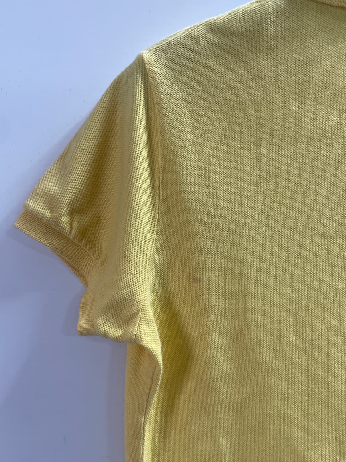 폴로 랄프로렌 빅포니 우먼스 노랑 반팔 카라티 (on.658) 상품이미지4