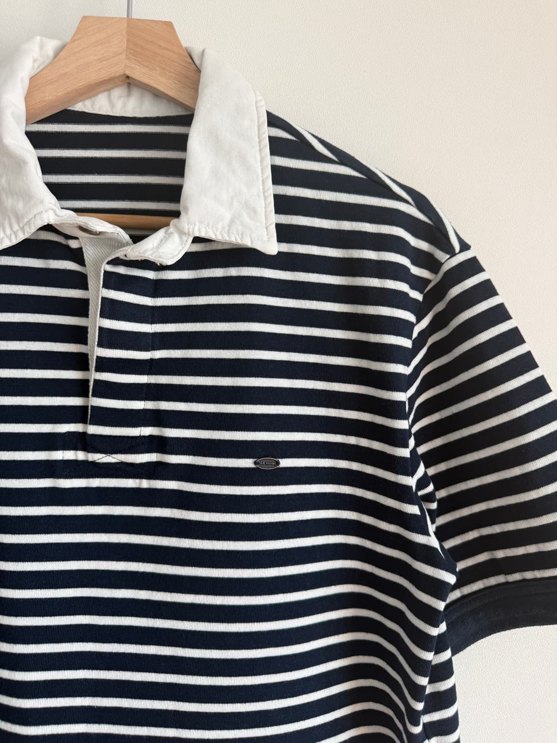 라퍼지스토어(lafudgestore) 단가라 반팔 카라티 상품이미지3