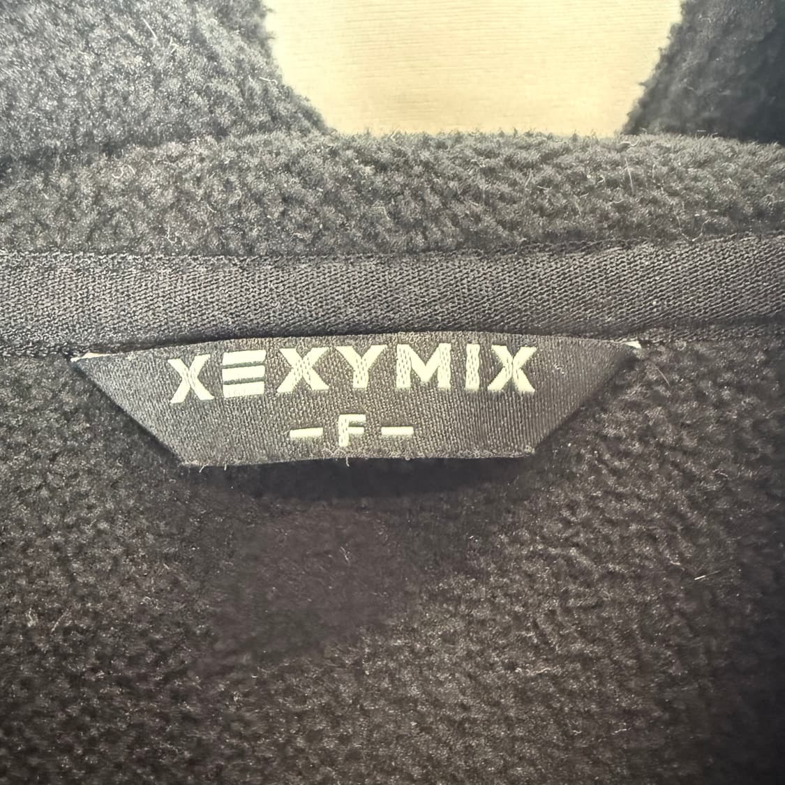 F) 젝시믹스 소프트 플리스 아노락 후디 블랙 상품이미지3