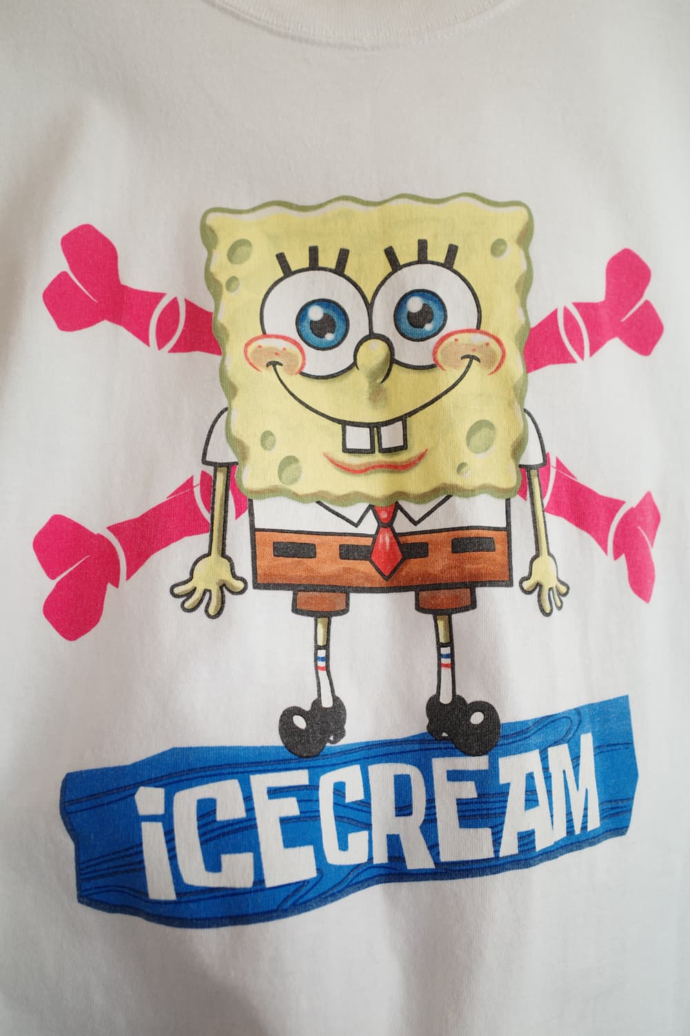 BBC Ice cream X SpongeBob 콜라보 프린팅 티셔츠 상품이미지6