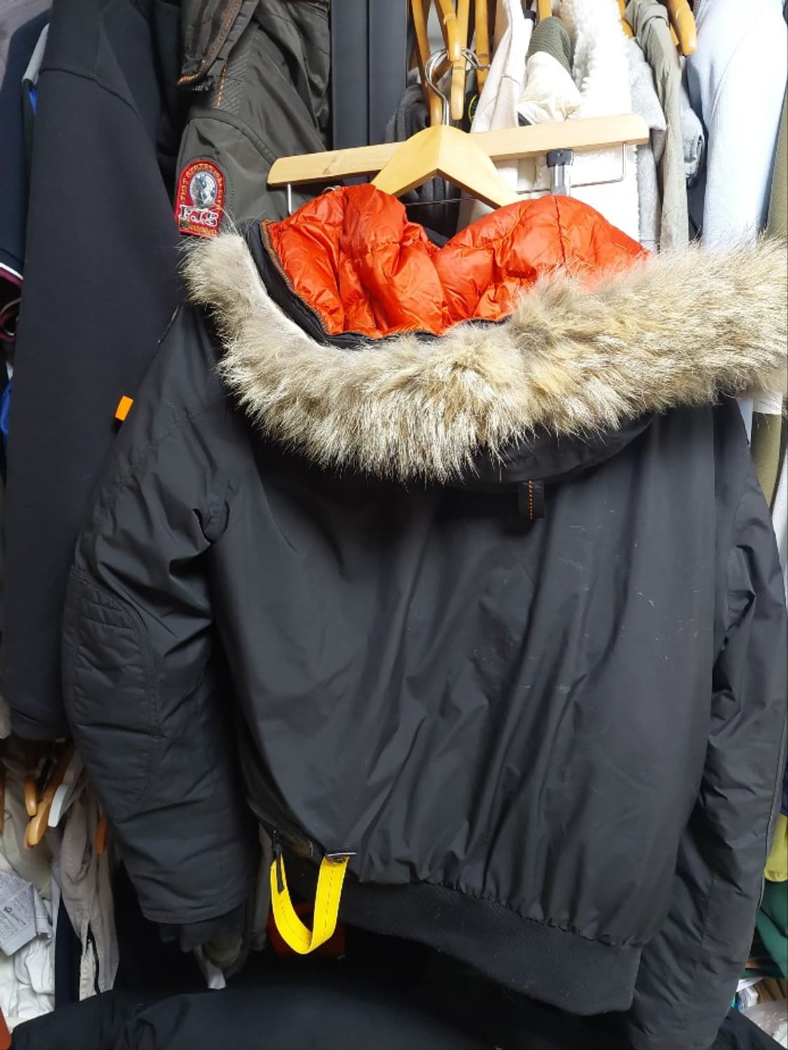 파라점퍼스 고비 마스터라이트 블랙 패딩 XL 정품 상품이미지8