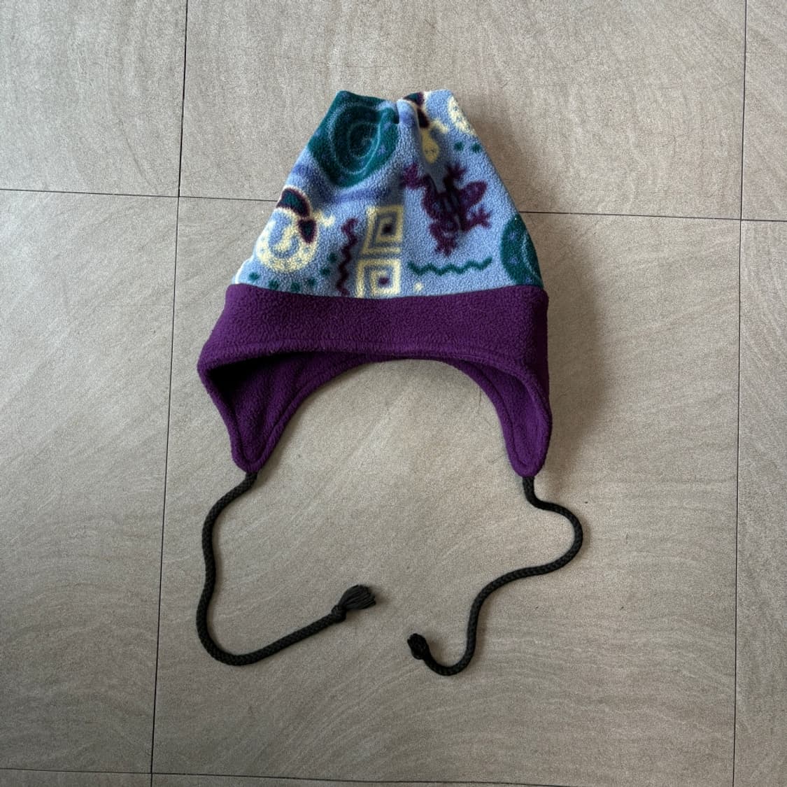 90s L.L.bean Fleece Trooper hat beanie 상품이미지2