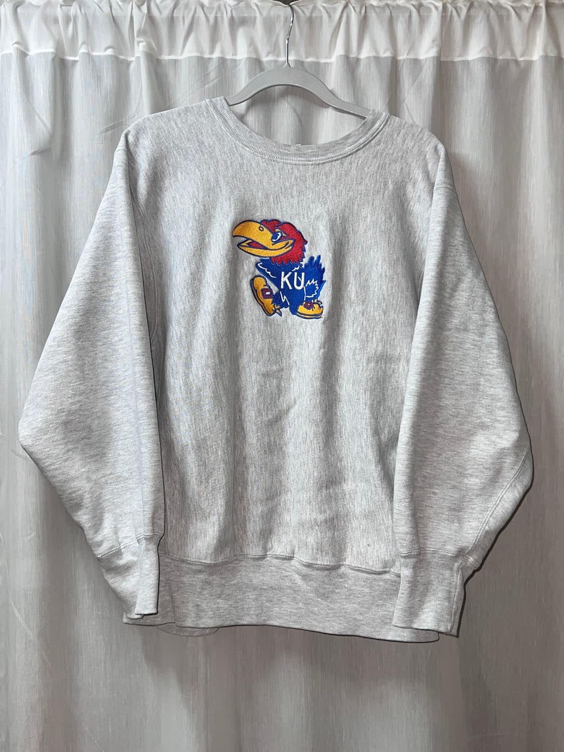 빈티지 챔피언 패치워크 스웻셔츠 상품이미지1