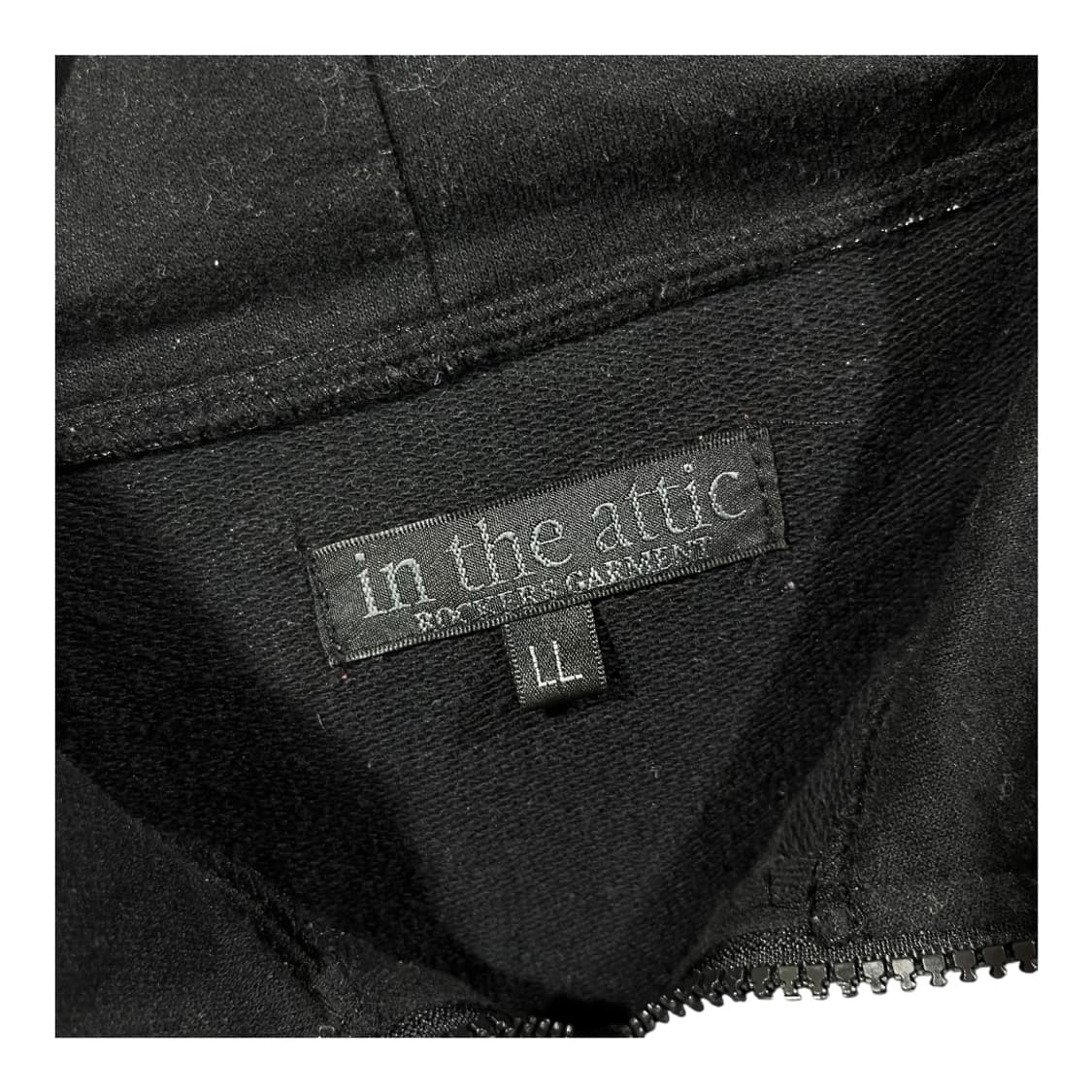 [In The Attic] 인 더 애틱 브리티쉬 스컬 후드집업 상품이미지4