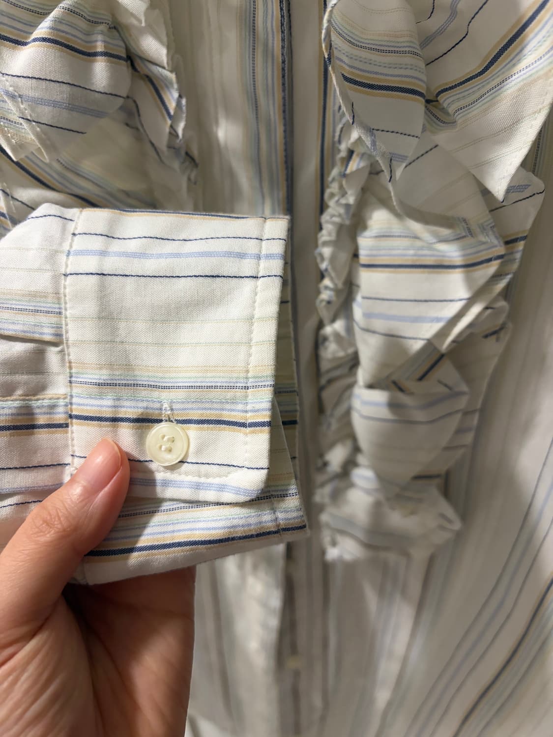 에옹쓰 러플 셔츠 eonts ruffle 40 shirts 상품이미지7